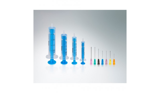 CHIRANA® 2-part disposable syringes with needles (10 ml with needle 0,80 x 40 mm (21 G x 1 1/2”)) - 