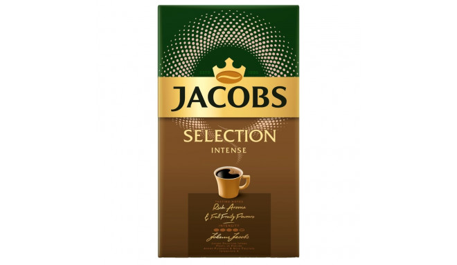 Jahvatatud kohv JACOBS Selection Intense, 500g