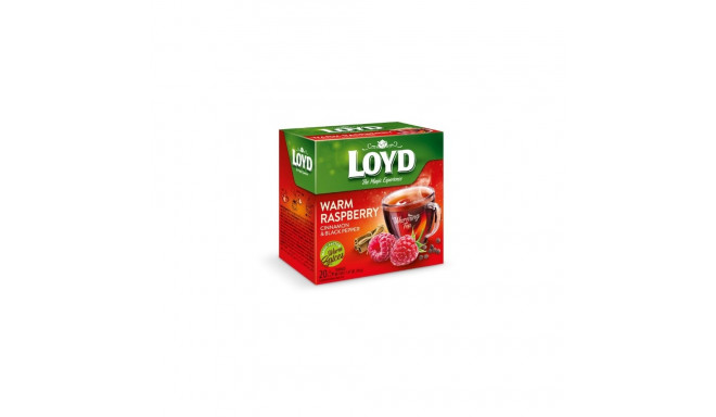 Tee LOYD vaarika-, kaneeli ja musta pipra maitseline 20 x 2g