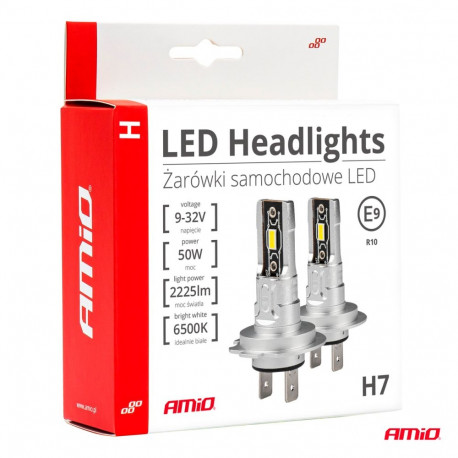 H7 Led pirnid 2tk, 9-18V, 3600lm
