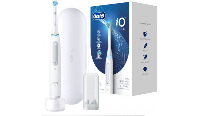 "Oral-B iO Series 4 *Quite White* mit Reiseetui"