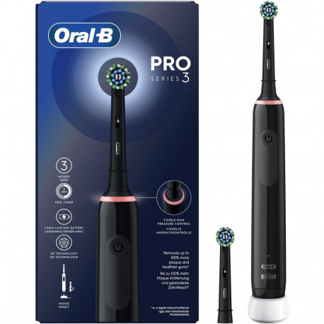 "Oral-B Pro 3 3000 CrossAction Black Edition"