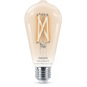 Philips Smart filament przezroczysta E27 ST64 7 W (60 W), WW-CW
