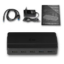 i-tec USB 3.0 Laadimispistik 7 USB jaotur laadijaga (2x kiirlaadimisporti BC 1.2)