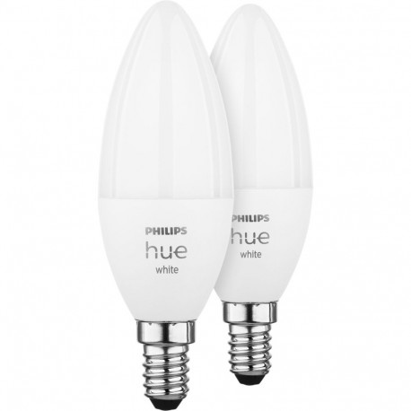 Philips Hue E14 5,5W W BT świeczka 2-pak