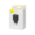 Baseus  Compact  Charger 2U 10.5W EU Black