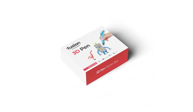 Fusion 3D printing pen | figures magazine | 5m  x 20 colors of PLA material | gift box