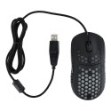 ART wire computer mouse USB A dpi with light AM-99 black