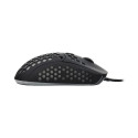 ART wire computer mouse USB A dpi with light AM-99 black