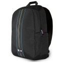 BMW Backpack BMBP15COMPVSKL 16" Black Nylon Blue Stripe