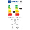 Pesumasin-kuivati Candy | CSHW 4645TW3/1-S | Energiaklass C/E | Eestlaetav | Pesumaht 6 kg | 1400 p/