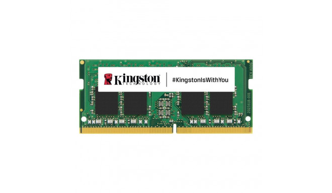 Kingston ValueRAM, SODIMM, DDR4, 8 GB, 3200 MHz, CL22 (KVR32S22S8/8) sülearvuti mälu