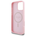 Guess GUHMP16XPGPYSP iPhone 16 Pro Max 6.9" roosa/roosa kõvakorpus Peony Script MagSafe