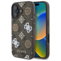 Guess GUHMP16SP4RPSW iPhone 16 6.1" pruun/pruun kõvakorpus 4G Trükitud Triibud MagSafe