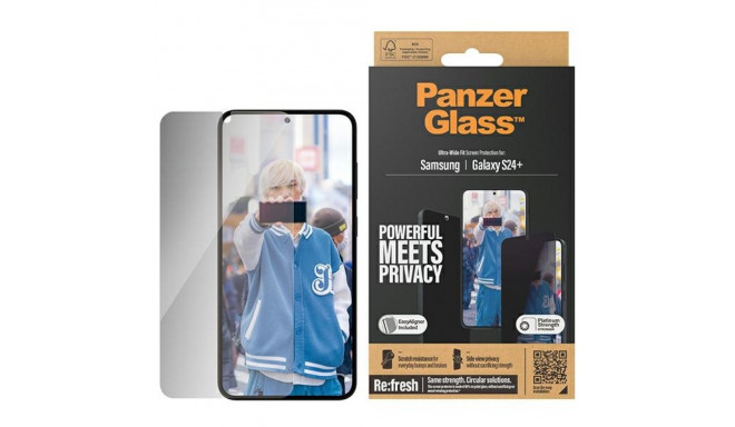 PanzerGlass Privacy Screen Protector Samsung Galaxy S 2024 Plus  Ultra-Wide Fit wA PanzerGlass