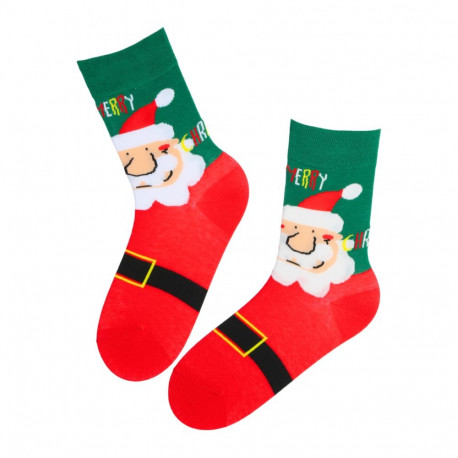 SOKISAHTEL CASPER jõuluvanaga puuvillased jõulusokid 444, 446