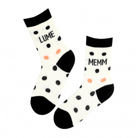 SOKISAHTEL LUMEMEMM valged meriinovillased sokid 446