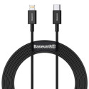 Baseus Type-C - Lightning Superior Series fast charging data cable PD 20W 2m Black (CATLYS-C01)