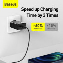 Baseus Travel Charger Speed Mini 1C Quick Charger 20W EU Black (CCFS-SN01)