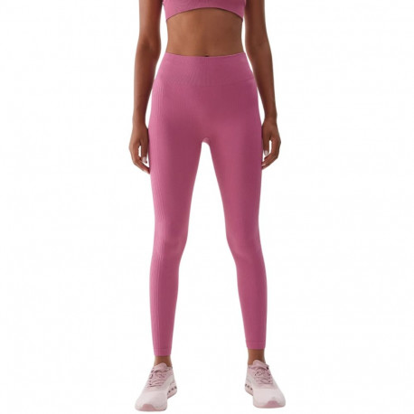 Legginsy damskie 4F F278 ciemny róż 4FWAW24TFTIF278 53S M/L