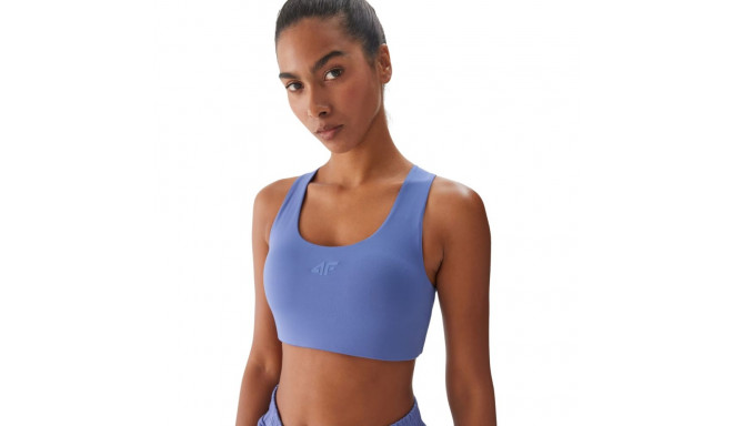 Stanik sportowy 4F F140 granat 4FWAW24USBAF140 31S M