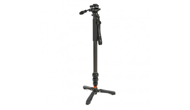 3 Legged Thing Legends Lance 2.0 Monopod Kit w/ DOCZ2 Foot Stabilizer & AH Trinity Darkness/Matte Bl