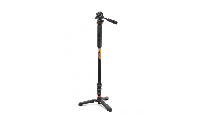 3 Legged Thing Punks Trent 2.0 Monopod Kit w/DOCZ2 Foot Stabilizer Blk w/Slate Grey Copper