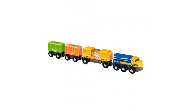 BRIO Three-Wagon Cargo Train