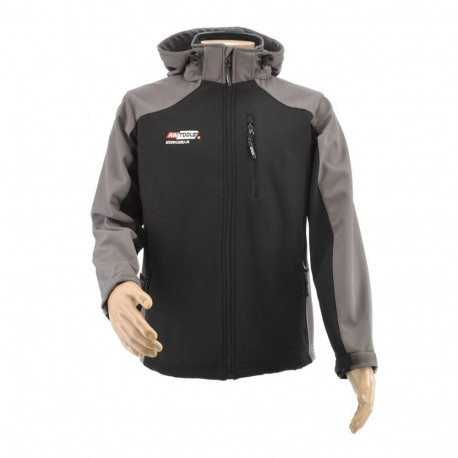 AWTOOLS softshell-jakk T4 L, hall-must
