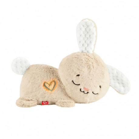 Fisher-Price Soothe & Settle pehme jänesekujuline beebimänguasi ja kohandatavate helidega liikumiseg