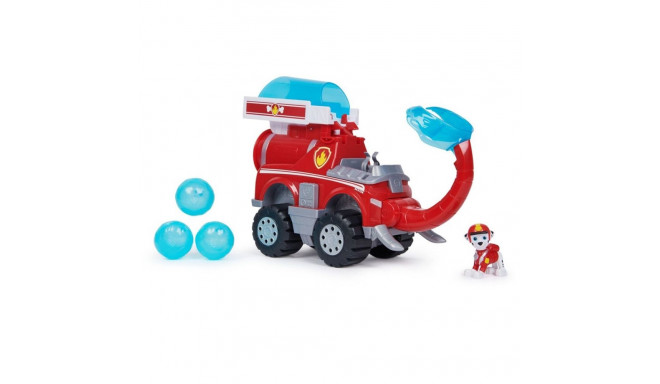 PAW Patrol Jungle Pups, Marshall Elephant Firetruck with Projectile Launcher, Toy Truck with Action 