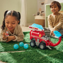 PAW Patrol Jungle Pups, Marshall Elephant Firetruck with Projectile Launcher, Toy Truck with Action 