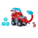 PAW Patrol Jungle Pups, Marshall Elephant Firetruck with Projectile Launcher, Toy Truck with Action 