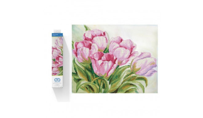 Diamond Embroidery Diamond Dotz Tulips 58,8x48,6cm DD10051