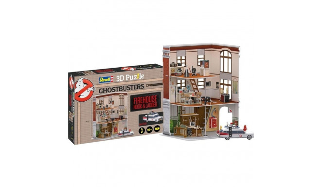 Revell 3D pusle tuletõrjedepoo Hook_Ladder 00223