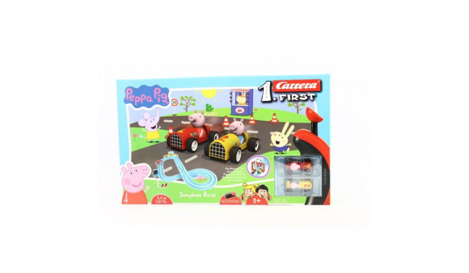 Track First Peppa Pig Peppa Pig Seebikasti Võidusõit 2,9m 63044 Carrera