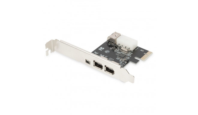 Digitus PCI Express kaart, Firewire 1394a (3+1 porti)