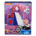 PAW Patrol : The Mighty Movie Mini Lookout Tower Playset with Mighty Pups Skye Toy Car and Marshall 