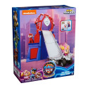 PAW Patrol : The Mighty Movie Mini Lookout Tower Playset with Mighty Pups Skye Toy Car and Marshall 