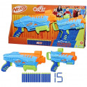 Nerf Elite Jr. Elite Junior Ultimate Starter Set, 2 Blasters, 15 Elite Darts