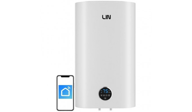 LIN LIFVD1 80L white electric boiler with WI-FI