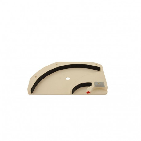 Jar and bottle opener under-cabinet mounted