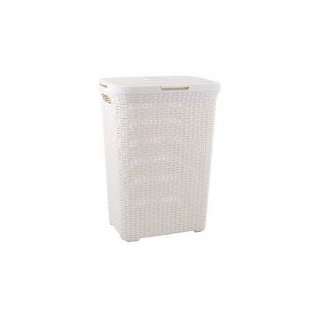 Curver Style 3253920707000 laundry basket 60 L Square Rattan White