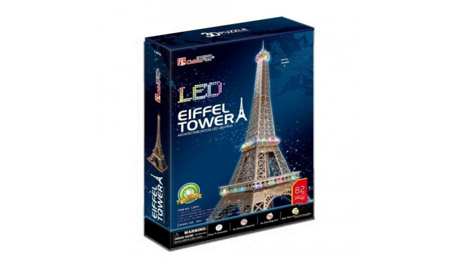 CubicFun Cubic Fun 3d Puzzle Eiffel Tower LED