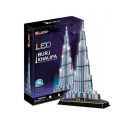 CUBIC FUN LED 306-20508 3D LED PUZZLE - BURJ KHALIFA