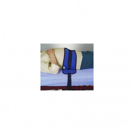 Safety belt against falling from the bed