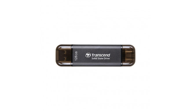 External SSD|TRANSCEND|ESD310C|128GB|USB-C|USB|3D NAND|TS128GESD310C