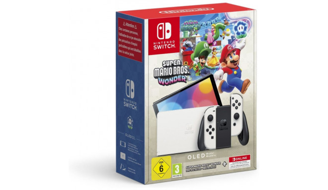 Mängukonsool Nintendo Switch OLED Super Mario Bros + 12k Nintendo Online