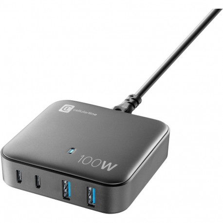 Laadija Cellular Line 4 ports 100W, must
