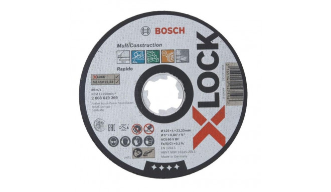 lõikeketas multi Bosch X-LOCK 125x1